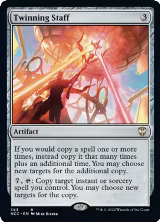Twinning Staff (383), Commander: Streets of New Capenna — Magic card price