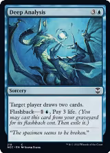 Deep Analysis (218), Commander: Streets of New Capenna — Magic card price