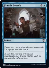 Frantic Search (222), Commander: Streets of New Capenna — Magic card price