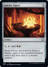 Rakdos Signet (378), Commander: Streets of New Capenna — Magic card price
