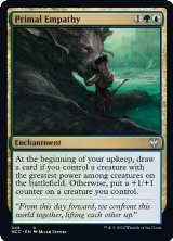 Primal Empathy (348), Commander: Streets of New Capenna — Magic card price