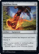 Swiftfoot Boots (382), Commander: Streets of New Capenna — Magic card price