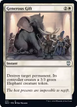 Generous Gift (201), Commander: Streets of New Capenna — Magic card price