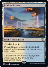 Prairie Stream (421), Commander: Streets of New Capenna — Magic card price