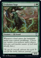 Evolution Sage (287), Commander: Streets of New Capenna — Magic card price