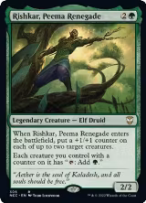 Rishkar, Peema Renegade (305), Commander: Streets of New Capenna — Magic card price