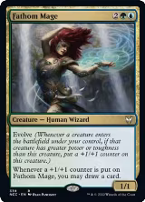 Fathom Mage (339), Commander: Streets of New Capenna — Magic card price