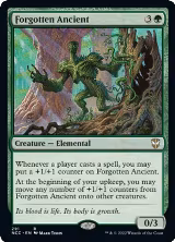 Forgotten Ancient (291), Commander: Streets of New Capenna — Magic card price