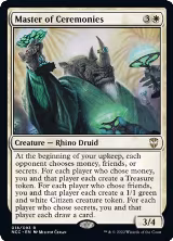 Master of Ceremonies (18) — card price