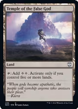 Temple of the False God (436), Commander: Streets of New Capenna — Magic card price