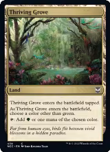 Thriving Grove (439), Commander: Streets of New Capenna — Magic card price