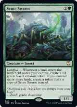 Scute Swarm (310), Commander: Streets of New Capenna — Magic card price