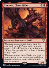 Zurzoth, Chaos Rider (278), Commander: Streets of New Capenna — Magic card price