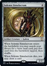 Solemn Simulacrum (380), Commander: Streets of New Capenna — Magic card price