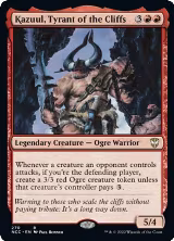 Kazuul, Tyrant of the Cliffs (270), Commander: Streets of New Capenna — Magic card price