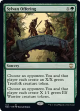 Sylvan Offering (314), Commander: Streets of New Capenna — Magic card price
