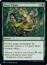 Beast Within (282), Commander: Streets of New Capenna — Magic card price