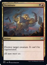 Terminate (353), Commander: Streets of New Capenna — Magic card price