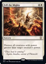 Fell the Mighty (200), Commander: Streets of New Capenna — Magic card price