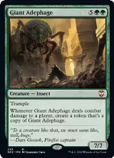 Giant Adephage (293), Commander: Streets of New Capenna — Magic card price
