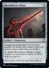 Bloodthirsty Blade (362), Commander: Streets of New Capenna — Magic card price