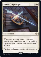 Duelist's Heritage (197), Commander: Streets of New Capenna — Magic card price