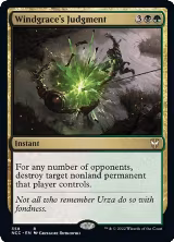 Windgrace's Judgment (358), Commander: Streets of New Capenna — Magic card price