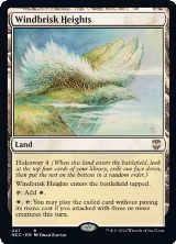 Windbrisk Heights (447), Commander: Streets of New Capenna — Magic card price