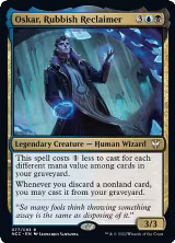 Oskar, Rubbish Reclaimer (77), Commander: Streets of New Capenna — Magic card price