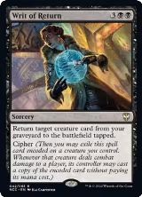 Writ of Return (42) — card price