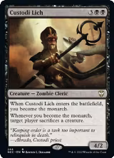 Custodi Lich (244), Commander: Streets of New Capenna — Magic card price