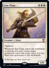 Sun Titan (210), Commander: Streets of New Capenna — Magic card price