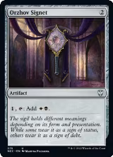 Orzhov Signet (375), Commander: Streets of New Capenna — Magic card price