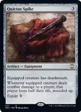 Quietus Spike (377), Commander: Streets of New Capenna — Magic card price