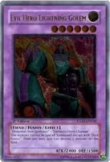 Evil Hero Lightning Golem (UTR) (GLAS-EN039), Gladiator's Assault — Yu-Gi-Oh! card price
