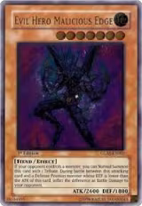 Evil HERO Malicious Edge (UTR) (GLAS-EN003), Gladiator's Assault — Yu-Gi-Oh! card price