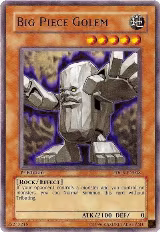 Big Piece Golem (TDGS-EN008), The Duelist Genesis — Yu-Gi-Oh! card price