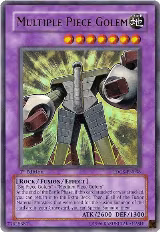 Multiple Piece Golem (TDGS-EN038), The Duelist Genesis — Yu-Gi-Oh! card price