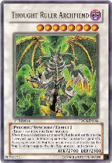 Thought Ruler Archfiend (TDGS-EN044) — card price