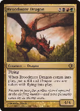Broodmate Dragon (160), Shards of Alara — Magic card price