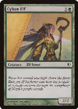 Cylian Elf (127), Shards of Alara — Magic card price