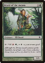 Druid of the Anima (128), Shards of Alara — Magic card price