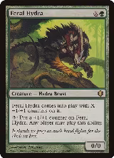 Feral Hydra (131), Shards of Alara — Magic card price