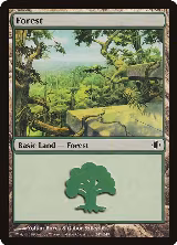 Forest (247) (247), Shards of Alara — Magic card price