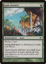 Lush Growth (136), Shards of Alara — Magic card price