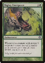 Mighty Emergence (137), Shards of Alara — Magic card price