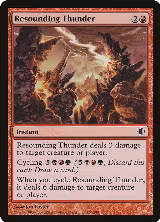 Resounding Thunder (110), Shards of Alara — Magic card price