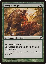 Savage Hunger (147), Shards of Alara — Magic card price