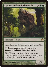Spearbreaker Behemoth (150), Shards of Alara — Magic card price