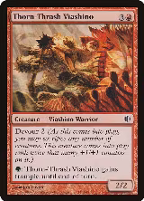 Thorn-Thrash Viashino (116), Shards of Alara — Magic card price